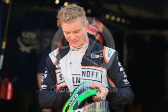 World © Octane Photographic Ltd. Sahara Force India VJM09 - Nico Hulkenberg. Saturday 28th May 2016, F1 Monaco GP Qualifying, Monaco, Monte Carlo. Digital Ref :