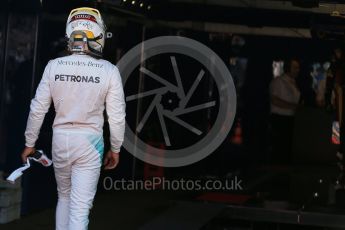 World © Octane Photographic Ltd. Mercedes AMG Petronas W07 Hybrid – Lewis Hamilton. Saturday 28th May 2016, F1 Monaco GP Qualifying, Monaco, Monte Carlo. Digital Ref :