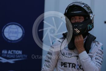 World © Octane Photographic Ltd. Mercedes AMG Petronas W07 Hybrid – Nico Rosberg. Saturday 28th May 2016, F1 Monaco GP Qualifying, Monaco, Monte Carlo. Digital Ref :