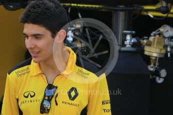 World © Octane Photographic Ltd. Renault Sport F1 Team RS16 Reserve Driver – Esteban Ocon. Saturday 28th May 2016, F1 Monaco GP - Paddock, Monaco, Monte Carlo. Digital Ref : 1571CB1D8383