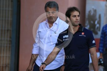 World © Octane Photographic Ltd. Sauber F1 Team – Felipe Nasr. Saturday 28th May 2016, F1 Monaco GP - Paddock, Monaco, Monte Carlo. Digital Ref : 1571LB1D8954
