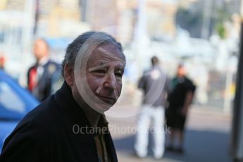 World © Octane Photographic Ltd. Jean Todt. Saturday 28th May 2016, F1 Monaco GP - Paddock, Monaco, Monte Carlo. Digital Ref : 1571LB1D8996