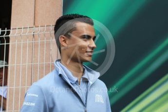 World © Octane Photographic Ltd. Manor Racing MRT05 - Pascal Wehrlein. Wednesday 25th May 2016, F1 Monaco GP Paddock, Monaco, Monte Carlo. Digital Ref :1559CB1D6523