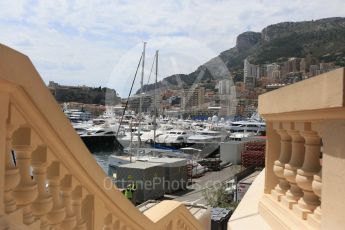 World © Octane Photographic Ltd. Yachts in the harbour. Wednesday 25th May 2016, F1 Monaco GP Paddock, Monaco, Monte Carlo. Digital Ref :1559CB5D5944