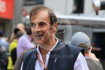 World © Octane Photographic Ltd. FIA Steward - Emanuele Pirro. Wednesday 25th May 2016, F1 Monaco GP Paddock, Monaco, Monte Carlo. Digital Ref :1559CB7D0001