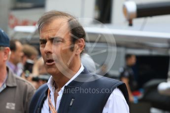 World © Octane Photographic Ltd. FIA Steward - Emanuele Pirro. Wednesday 25th May 2016, F1 Monaco GP Paddock, Monaco, Monte Carlo. Digital Ref :1559CB7D0005