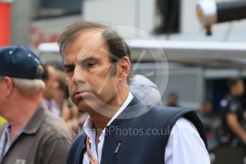 World © Octane Photographic Ltd. FIA Steward - Emanuele Pirro. Wednesday 25th May 2016, F1 Monaco GP Paddock, Monaco, Monte Carlo. Digital Ref :1559CB7D0008