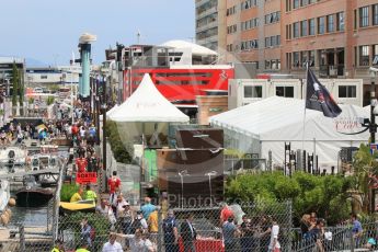 World © Octane Photographic Ltd. The F1 Paddock. Wednesday 25th May 2016, F1 Monaco GP Paddock, Monaco, Monte Carlo. Digital Ref :1559CB7D0024