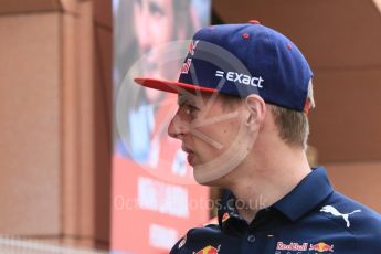 World © Octane Photographic Ltd. Red Bull Racing RB12 – Max Verstappen. Wednesday 25th May 2016, F1 Monaco GP Paddock, Monaco, Monte Carlo. Digital Ref :1559CB7D0050
