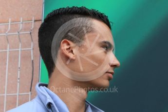 World © Octane Photographic Ltd. Manor Racing MRT05 - Pascal Wehrlein. Wednesday 25th May 2016, F1 Monaco GP Paddock, Monaco, Monte Carlo. Digital Ref :1559CB7D0106