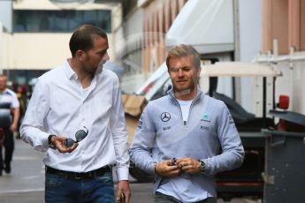 World © Octane Photographic Ltd. Mercedes AMG Petronas W07 Hybrid – Nico Rosberg. Wednesday 25th May 2016, F1 Monaco GP Paddock, Monaco, Monte Carlo. Digital Ref :1559CB7D0167