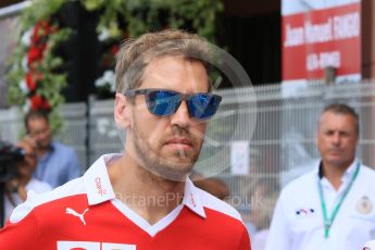 World © Octane Photographic Ltd. Scuderia Ferrari SF16-H – Sebastian Vettel. Wednesday 25th May 2016, F1 Monaco GP Paddock, Monaco, Monte Carlo. Digital Ref :1559CB7D0221