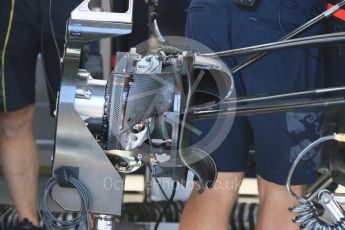 World © Octane Photographic Ltd. Red Bull Racing RB12 – Front Brakes. Wednesday 25th May 2016, F1 Monaco GP Paddock, Monaco, Monte Carlo. Digital Ref :1559CB7D9846