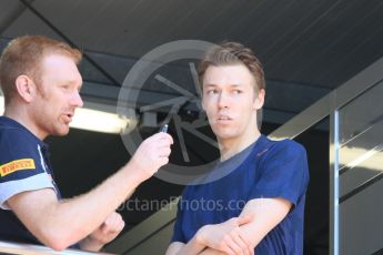 World © Octane Photographic Ltd. Scuderia Toro Rosso STR11 – Daniil Kvyat. Wednesday 25th May 2016, F1 Monaco GP Paddock, Monaco, Monte Carlo. Digital Ref :1559CB7D9885