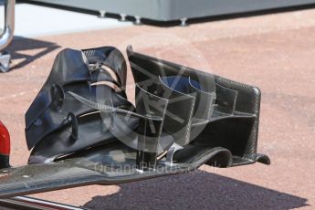 World © Octane Photographic Ltd. Haas F1 Team VF-16 – front wing. Wednesday 25th May 2016, F1 Monaco GP Paddock, Monaco, Monte Carlo. Digital Ref :1559CB7D9932
