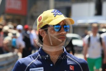 World © Octane Photographic Ltd. Sauber F1 Team C35 – Felipe Nasr. Wednesday 25th May 2016, F1 Monaco GP Paddock, Monaco, Monte Carlo. Digital Ref :1559CB7D9949