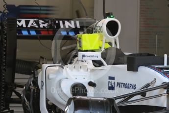 World © Octane Photographic Ltd. Williams Martini Racing, Williams Mercedes FW38 – Felipe Massa. Wednesday 25th May 2016, F1 Monaco GP Paddock, Monaco, Monte Carlo. Digital Ref :1559CB7D9954