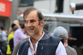 World © Octane Photographic Ltd. FIA Steward - Emanuele Pirro. Wednesday 25th May 2016, F1 Monaco GP Paddock, Monaco, Monte Carlo. Digital Ref :1559CB7D9999