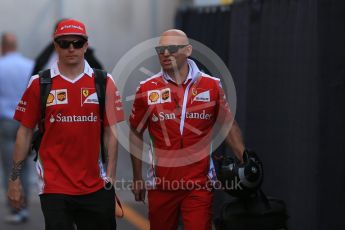 World © Octane Photographic Ltd. Scuderia Ferrari SF16-H – Kimi Raikkonen. Wednesday 25th May 2016, F1 Monaco GP Paddock, Monaco, Monte Carlo. Digital Ref :1559LB1D4115