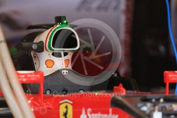 World © Octane Photographic Ltd. Scuderia Ferrari SF16-H intake. Wednesday 25th May 2016, F1 Monaco GP Paddock, Monaco, Monte Carlo. Digital Ref :1559LB1D4157