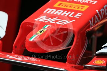 World © Octane Photographic Ltd. Scuderia Ferrari SF16-H nose. Wednesday 25th May 2016, F1 Monaco GP Paddock, Monaco, Monte Carlo. Digital Ref :1559LB1D4175