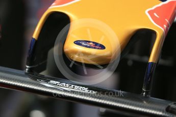 World © Octane Photographic Ltd. Scuderia Toro Rosso STR11 – nose. Wednesday 25th May 2016, F1 Monaco GP Paddock, Monaco, Monte Carlo. Digital Ref :1559LB1D4307
