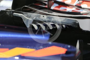 World © Octane Photographic Ltd. Scuderia Toro Rosso STR11 – cockpit side vents. Wednesday 25th May 2016, F1 Monaco GP Paddock, Monaco, Monte Carlo. Digital Ref :1559LB1D4316