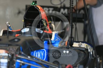 World © Octane Photographic Ltd. Manor Racing MRT05 - intake. Wednesday 25th May 2016, F1 Monaco GP Paddock, Monaco, Monte Carlo. Digital Ref :1559LB1D4360