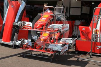 World © Octane Photographic Ltd. Scuderia Ferrari SF16-H noses and front wings. Wednesday 25th May 2016, F1 Monaco GP Paddock, Monaco, Monte Carlo. Digital Ref :1559LB1L6447