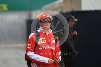 World © Octane Photographic Ltd. Scuderia Ferrari SF16-H – Kimi Raikkonen. Sunday 29th May 2016, F1 Monaco GP Paddock, Monaco, Monte Carlo. Digital Ref : 1572CB1D8823