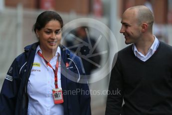 World © Octane Photographic Ltd. Sauber F1 Team Principal – Monisha Kaltenborn. Sunday 29th May 2016, F1 Monaco GP Paddock, Monaco, Monte Carlo. Digital Ref : 1572LB1D0866