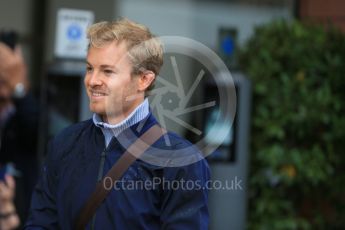 World © Octane Photographic Ltd. Mercedes AMG Petronas W07 Hybrid – Nico Rosberg. Sunday 29th May 2016, F1 Monaco GP Paddock, Monaco, Monte Carlo. Digital Ref : 1572LB1D0879