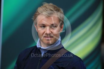 World © Octane Photographic Ltd. Mercedes AMG Petronas W07 Hybrid – Nico Rosberg. Sunday 29th May 2016, F1 Monaco GP Paddock, Monaco, Monte Carlo. Digital Ref : 1572LB1D0886