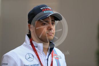 World © Octane Photographic Ltd. Williams Martini Racing, Williams Mercedes FW38 – Felipe Massa. Sunday 29th May 2016, F1 Monaco GP Paddock, Monaco, Monte Carlo. Digital Ref : 1572LB1D0947