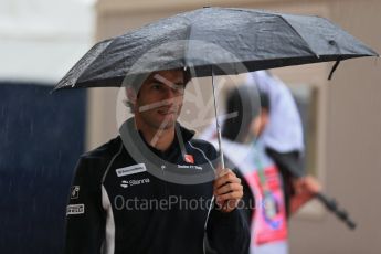 World © Octane Photographic Ltd. Sauber F1 Team - Felipe Nasr. Sunday 29th May 2016, F1 Monaco GP Paddock, Monaco, Monte Carlo. Digital Ref : 1572LB1D0973