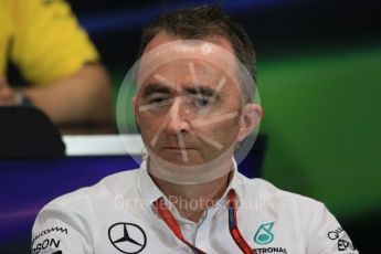 World © Octane Photographic Ltd. F1 Monaco GP FIA Team Personnel Press Conference, Monaco, Monte Carlo, Thursday 26th May 2016. Mercedes AMG Petronas Executive Director (Technical) - Paddy Lowe. Digital Ref : 1563LB1D7954