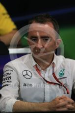 World © Octane Photographic Ltd. F1 Monaco GP FIA Team Personnel Press Conference, Monaco, Monte Carlo, Thursday 26th May 2016. Mercedes AMG Petronas Executive Director (Technical) - Paddy Lowe. Digital Ref : 1563LB1D7979