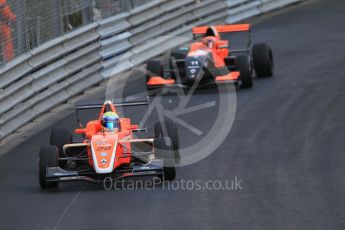 World © Octane Photographic Ltd. Friday 27th May 2015. Formula Renault 2.0 Practice, AVF by Adrian Valles – Harrison Scott and Tech 1 Racing – Sacha Fenestraz – Monaco, Monte-Carlo. Digital Ref :1565CB1D7554