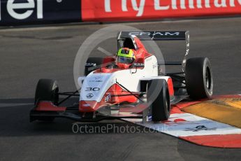 World © Octane Photographic Ltd. Friday 27th May 2015. Formula Renault 2.0 Practice, Cram Motorsport – Henrique Chaves – Monaco, Monte-Carlo. Digital Ref :1565CB1D7593