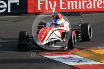 World © Octane Photographic Ltd. Friday 27th May 2015. Formula Renault 2.0 Practice, Fortec Motorsports – Vasily Romanov – Monaco, Monte-Carlo. Digital Ref :1565CB1D7633