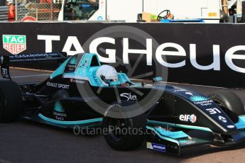 World © Octane Photographic Ltd. Friday 27th May 2015. Formula Renault 2.0 Practice, Cram Motorsport – Henrique Chaves – Monaco, Monte-Carlo. Digital Ref :1565CB7D1169