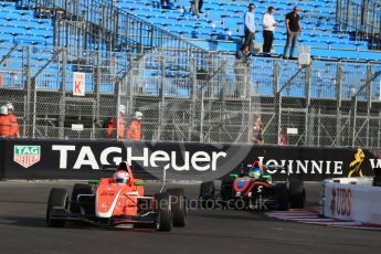 World © Octane Photographic Ltd. Friday 27th May 2015. Formula Renault 2.0 Practice, AVF by Adrian Valles – Nikita Mazepin and Fortec Motorsports – Bruno Baptista – Monaco, Monte-Carlo. Digital Ref :1565LB1D8164