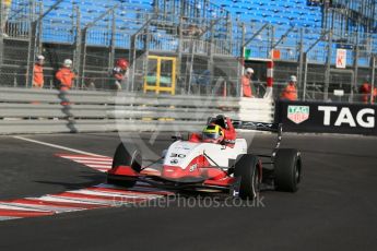 World © Octane Photographic Ltd. Friday 27th May 2015. Formula Renault 2.0 Practice, Cram Motorsport – Henrique Chaves – Monaco, Monte-Carlo. Digital Ref :1565LB1D8228