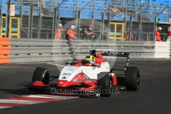 World © Octane Photographic Ltd. Friday 27th May 2015. Formula Renault 2.0 Practice, Cram Motorsport – Henrique Chaves – Monaco, Monte-Carlo. Digital Ref :1565LB1D8288