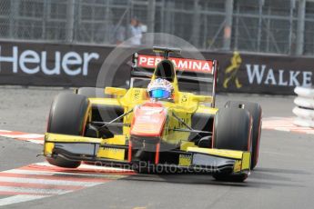 World © Octane Photographic Ltd. Pertamina Campos Racing - GP2/11 – Mitch Evans. Thursday 26th May 2016, GP2 Qualifying Group A, Monaco, Monte Carlo. Digital Ref : 1564CB1D7340
