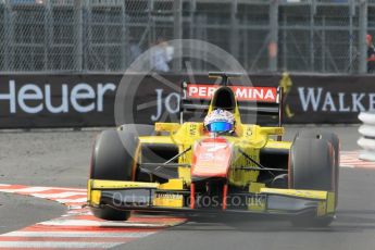 World © Octane Photographic Ltd. Pertamina Campos Racing - GP2/11 – Mitch Evans. Thursday 26th May 2016, GP2 Qualifying Group A, Monaco, Monte Carlo. Digital Ref : 1564CB1D7372