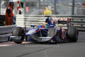 World © Octane Photographic Ltd. Carlin - GP2/11 – Sergio Canamasas. Thursday 26th May 2016, GP2 Qualifying Group B, Monaco, Monte Carlo. Digital Ref : 1564CB1D7501