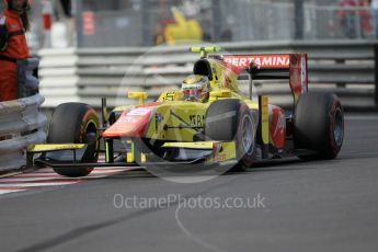 World © Octane Photographic Ltd. Pertamina Campos Racing - GP2/11 – Sean Gelael. Thursday 26th May 2016, GP2 Qualifying Group B, Monaco, Monte Carlo. Digital Ref : 1564CB1D7510