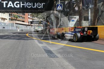 World © Octane Photographic Ltd. Russian Time - GP2/11 – Artem Markelov leaves the pits. Friday 27th May 2016, GP2 Race 1, Monaco, Monte Carlo. Digital Ref :1566CB1D7719