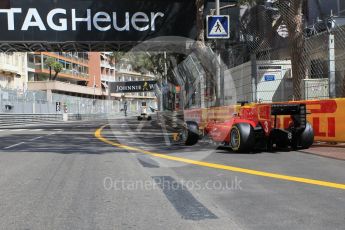 World © Octane Photographic Ltd. Racing Engineering - GP2/11 – Norman Nato leaves the pits. Friday 27th May 2016, GP2 Race 1, Monaco, Monte Carlo. Digital Ref :1566CB1D7728